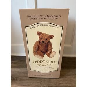 Sun Arrow Teddy Girl Limited Edition #1539/2000 18" Mohair Jointed Bear Japan